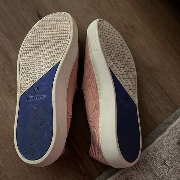 Rothy's Womens Retired The City Slip on Sneaker Shoes Pink Size W9.5 - Picture 5 of 6